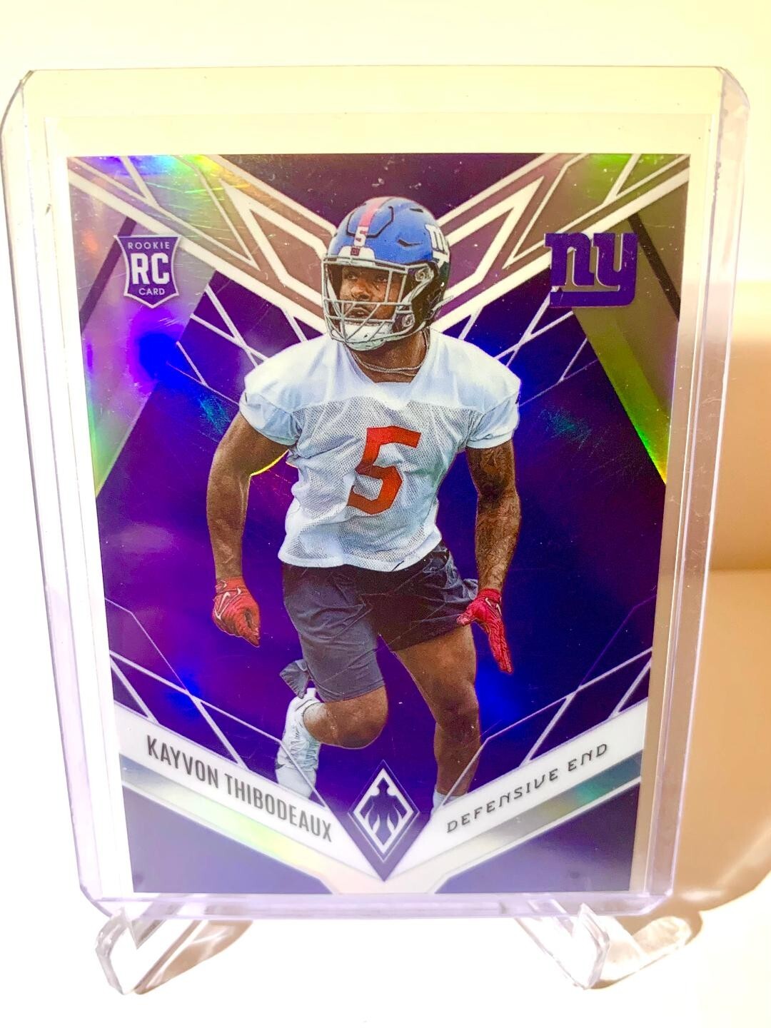 2022 Panini Phoenix - Rookies Kayvon Thibodeaux #168 Blue /35 (RC)