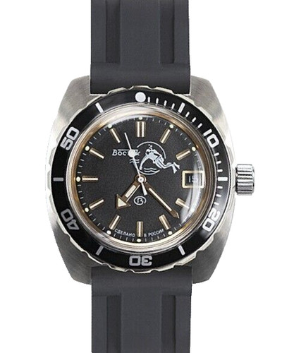 Vostok Amphibia 170805 Watch Scuba Dude Diver Mechanical Automatic USA Seller