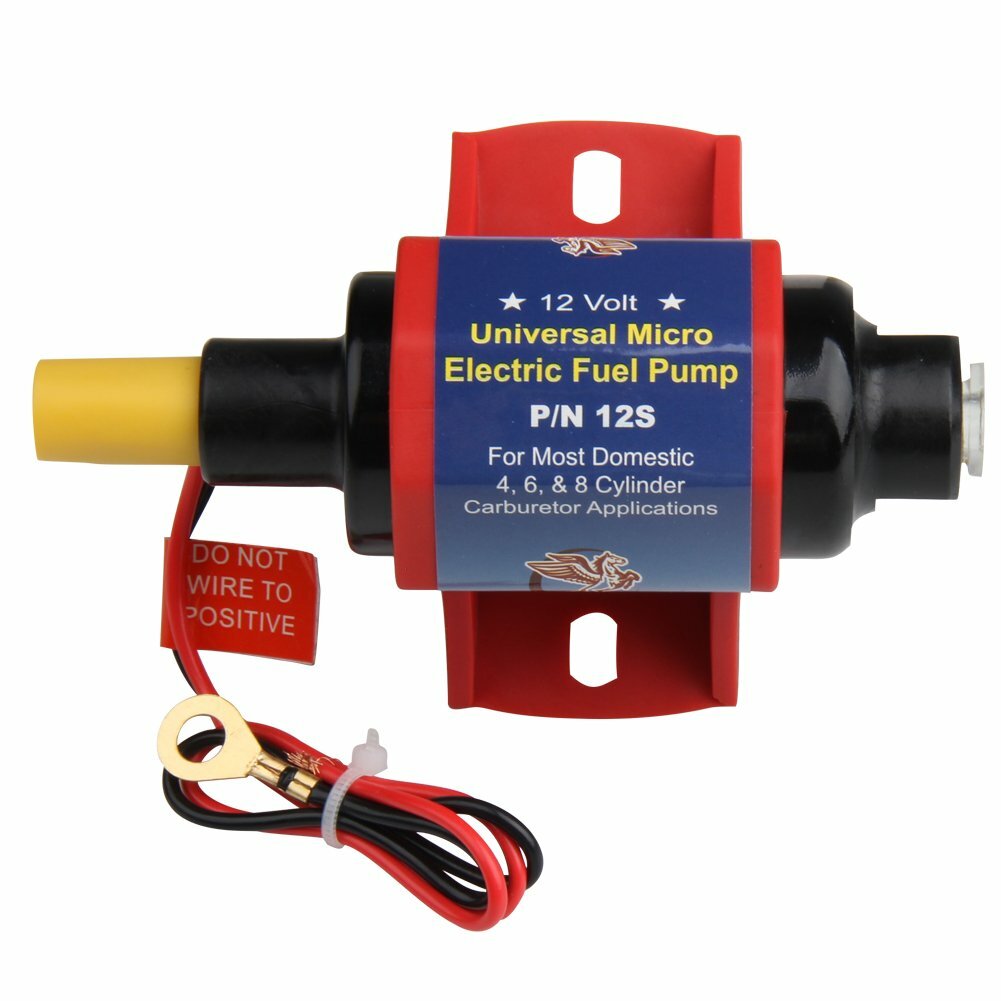 Universal Electric Inline Fuel Pump Carburetor 47 PSI 32 GPH Gas