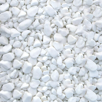 Deko MARMOR EXTRA WEISSE Steine / Kieselsteine * HAUS & GARTEN * AQUARIUM 1-3cm