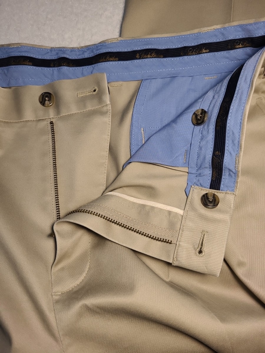 Brooks Brothers Elliot Pants Mens 36x32 Tan Advantage