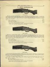 1930 PAPER AD Ansley H Fox Sterlingworth L C Smith Hammerless Gun 12 16 20 Gauge
