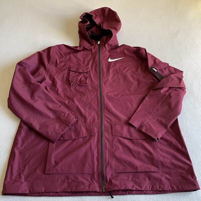 Nike 2022 Pro Elite Team Women 2XL Tall Storm Fit Jacket Beetroot