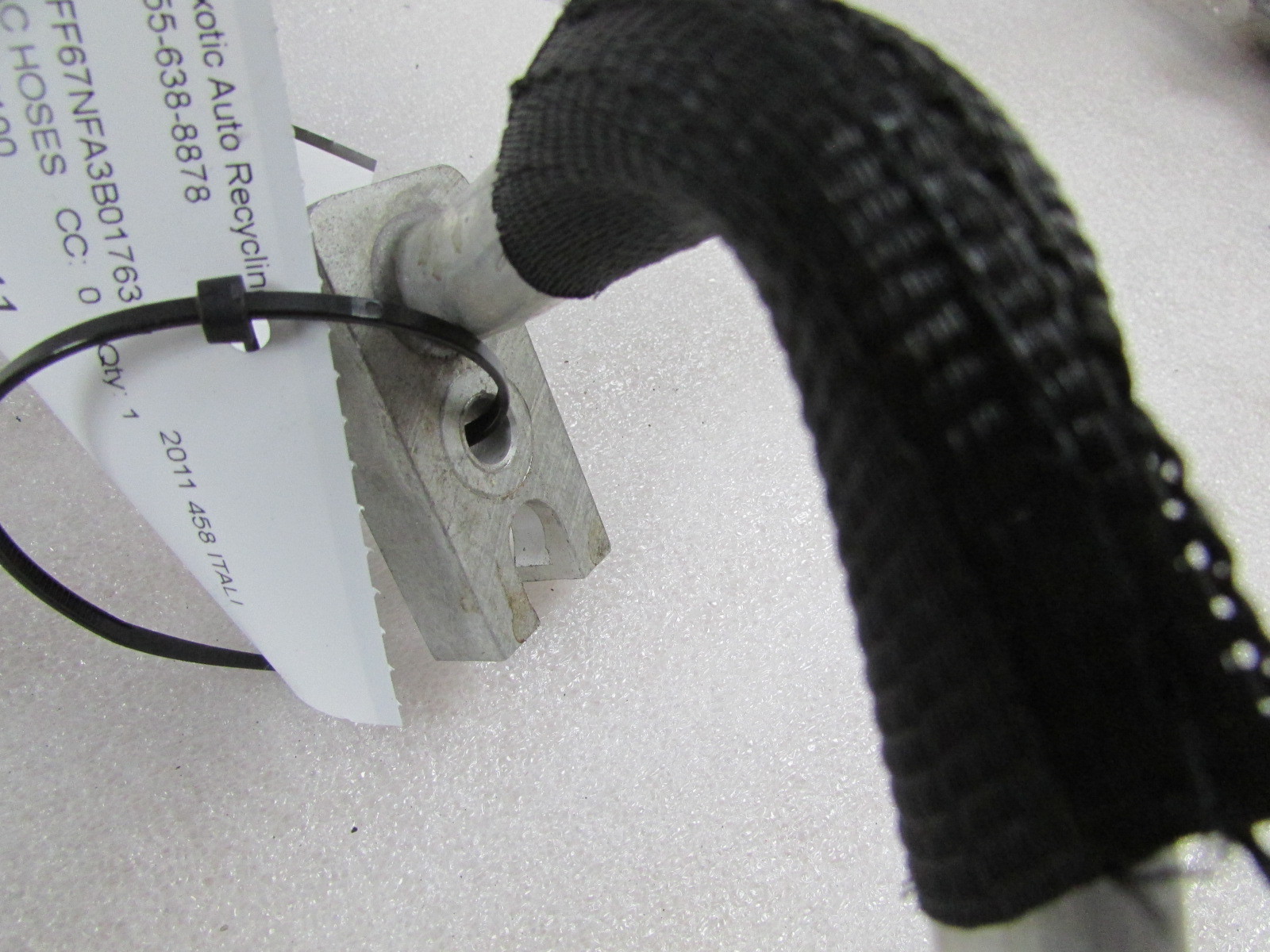 Ferrari 458 Italia, AC Hose, Used, P/N 82924100