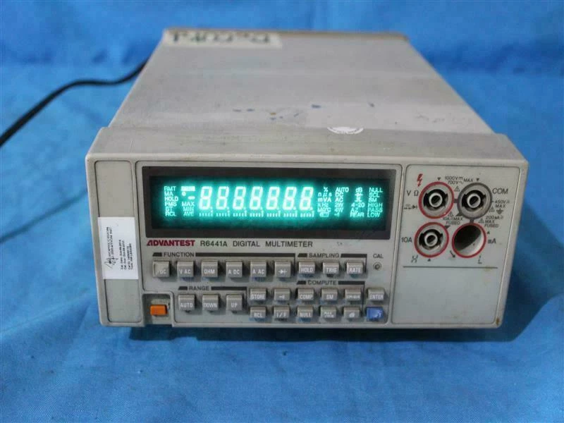 Advantest R6441A Digital Multimeter w/o Handle w/ Scratches Made