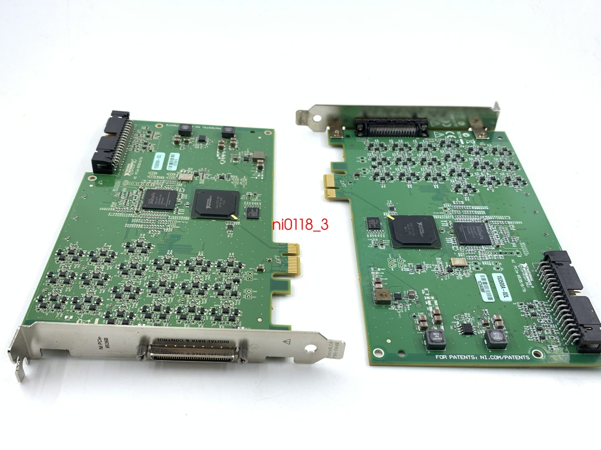 National Instruments NI PCIe-6535/6/7b PCI HighSpeed I/O card PCIe
