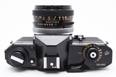 Near MINT】Canon EF SLR 35mm Film Camera FD 50mm F1.8 s.c.