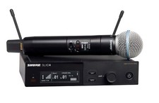 Shure Slxd24/b58 Wireless Vocal Microphone System Beta 58a Handheld H55