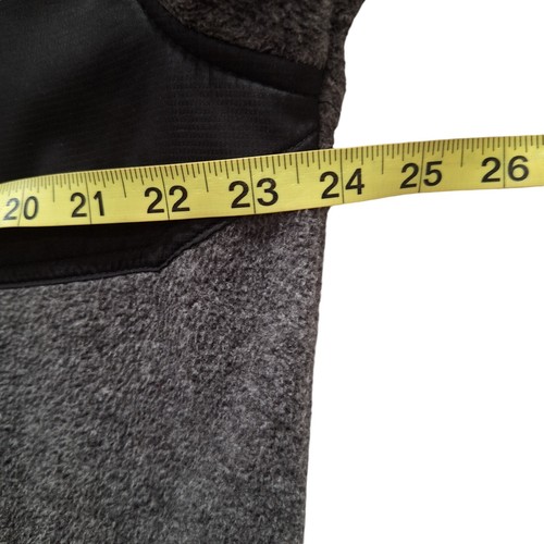 New Balance Men's Full Zip 2 Pocket Jacket Black/Grey Size L - Picture 6 of 11
