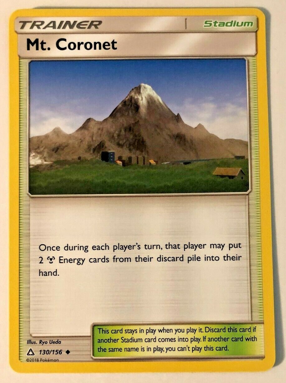 Pokemon Ultra Prism Mt. Coronet 130/156 NM/M 