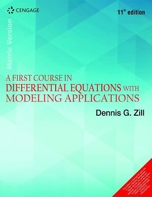 A First Course in Differential Equations with Modeling Applications,11TH INT'L E