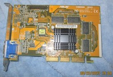 Tested Nvidia Riva TNT2 32MB AGP Video Card ASUS V3800M DVI rev 1.02