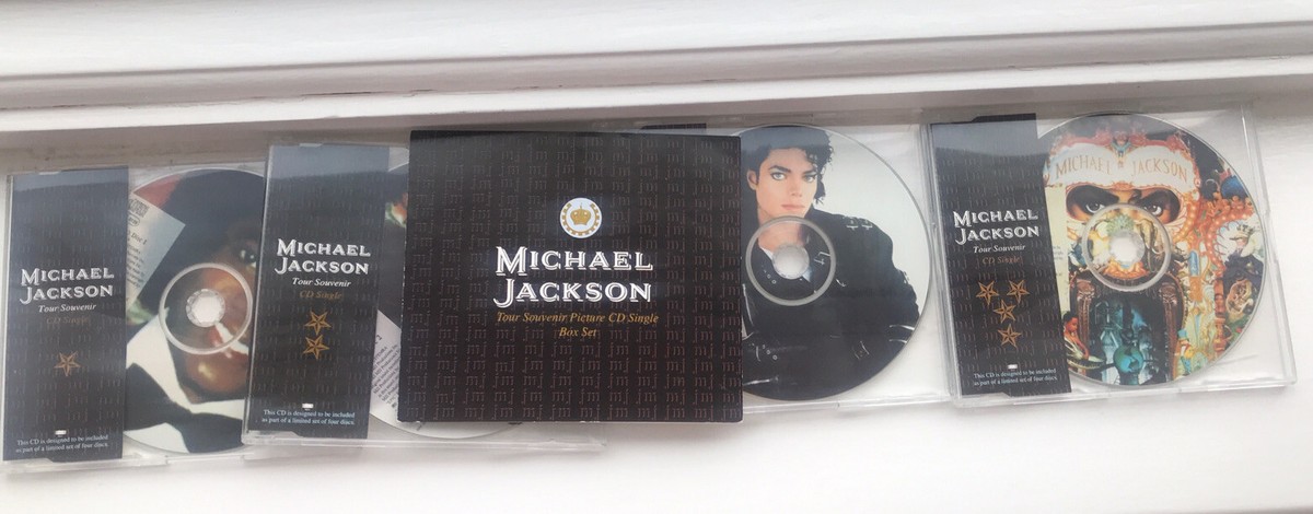 【超美品】Michael Jackson Tour Souvenir CD Michael Jackson Dangerous Tour Souvenir CD Single Boxset (Japan