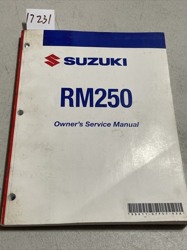 2008 Suzuki RM-250 Service Repair Manual OEM