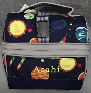 Pottery Barn Kids Solar System Mackenzie Retro Lunch Bag Asahi