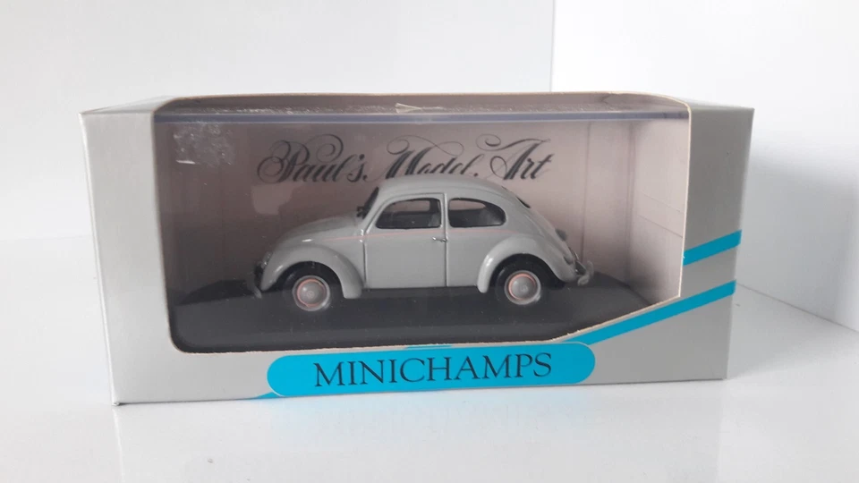 VW COCCINELLE BEELTE SPLIT WINDOW MINICHAMPS 430052001 N/BOITE 1/43 - Photo 2/4