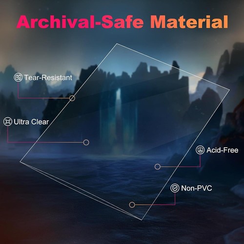 5000 Clear Card Sleeves for Double-Sleeving MTG, PKM, TCG - 60 Microns - Picture 5 of 11