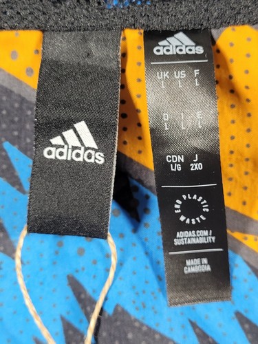 NUOVO Adidas Giacca a Vento Uomo L Mimetico Ventilato Leggero Imballabile Outdoor - Foto 6 di 12
