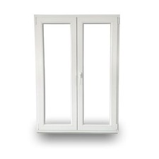 Fenster Kunststofffenster Stulp Stulpfenster 70 mm 3-Fach Verglasung 2-Flügel