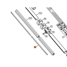 STIHL ALBERO TRASMISSIONE DECESPUGLIATORE FR 410 480 FS 120 131 235 FSA 130 135