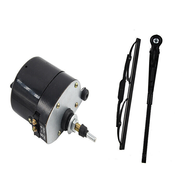 12V Universal Windscreen Wiper Motor with Arm Blade For FishingBoat