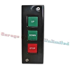MMTC PBS-3UDS UP-DOWN-STOP Three Button Interior Surface Mount Control Station