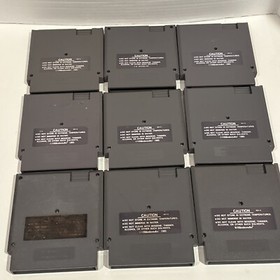 Lote de 9 juegos NES Super Mario Tetris Mighty Bomb Jack Mach Rider &iexcl;PROBADO!