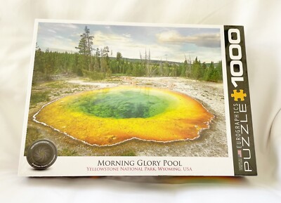 Yellowstone National Park Puzzle 1000 Pieces Eurographics Morning Glory Pool New
