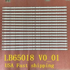 LED Backlight strip(16)For Vizio D65U-D2 D65-D2 E65X-C2 LB65018 V0_01