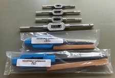 TAP WRENCH UK MADE, HOLDER FOR USE WITH HSS HAND TAPS  ( Various sizes )