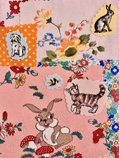 Vintage Fabric Pieces, Inspiration Pack, Creative Craft Pack, Vintage Florals.