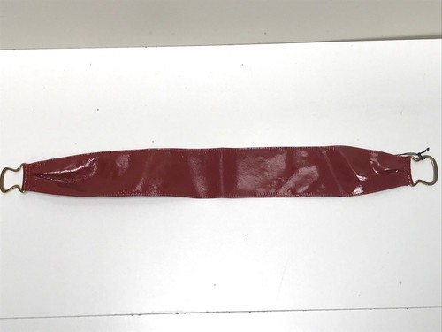 B-LOW THE BELT New Girls Kids RED LEATHER CINCH BELT Sz: XL, 30 RTL: $69 R368