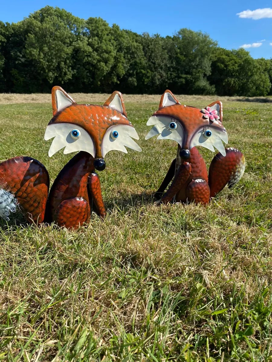 Fox ornaments online for the garden