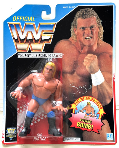 WWF Hasbro Sid Justice Wrestling Figure Series 5 M...