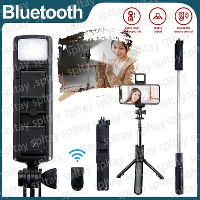 Bluetooth Wireless Selfie Stativ Mit Fernbedienung Tragbare Für iPhone Handy