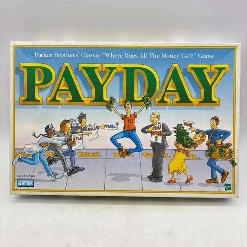 VINTAGE Payday Board Game COMPLETE Parker Brothers 1999 Family Kids Children's