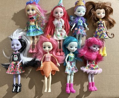 Enchantimals - Lot of 8 - Mattel - Dolls