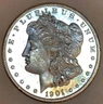 1901 O MORGAN DOLLAR**PROOF LIKE GEMBU** DEEP GLASSY MIRRORS** NR #64882
