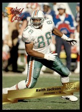 1993 Wild Card Keith Jackson Miami Dolphins #93