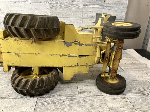 Vintage Ford 7500 Backhoe 1/12 Scale Die-Cast Loader Tractor Damaged USED - Picture 12 of 12