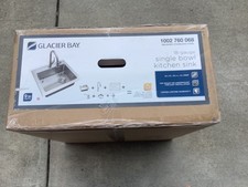 Glacier Bay Dolancourt Tight Radius 25in. Drop In Single Bowl Sink new unopened