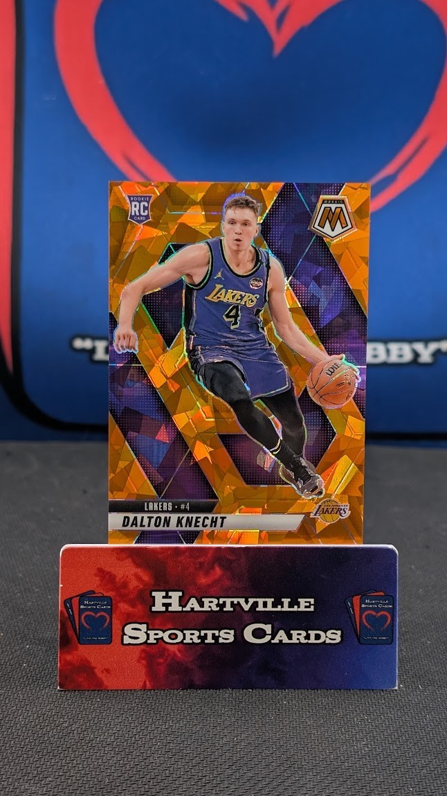 2024-25 Panini Mosaic Orange Ice /49- Dalton Knecht RC # 238