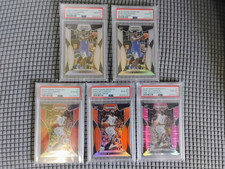 2019 PANINI PRIZM D.P. ZION WILLIAMSON RC. LOT (5) ALL GEM MINT PSA 10