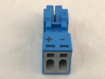 23 CT DIGIKEY 890-1102 TERM BLOCK PLUG 2 POS 4.40MM Blue 2946-890-1102-ND