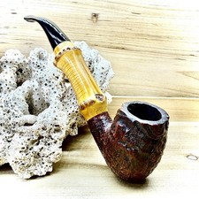 34g SAVINELLI PUNTO ORO GOLD DOT GRADE PIPA FATTA A MANO BAMBÙ ESTATE MADE IN ITALY