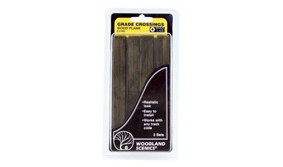 Woodland Scenics C1145 O Grade Crossing Wood Plank (US IMPORT)
