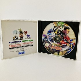 SNK NEO GEO CD NCD SAMURAI SHODOWN SPIRITS RPG Bushido Retsuden Japan w/ obi