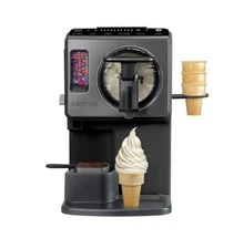 Soft Serve Automatic 2 Quart Ice Cream & Frozen Drink Maker w/ Topping Dispenser