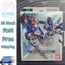BANDAI Gundam Card IN STOCK Game Heroic Beginnings Starter Deck ST01 TCC Chinese