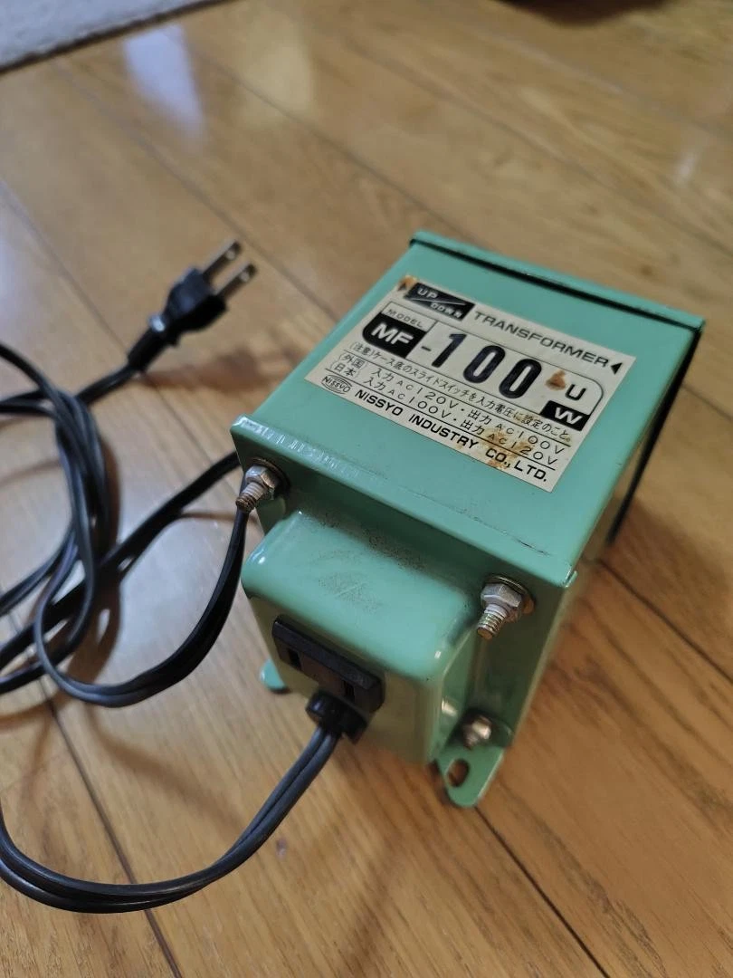 Nissyo TP-811 Voltage Transformer – 110-130V AC To 100V AC, 110W Max – Made In Japan